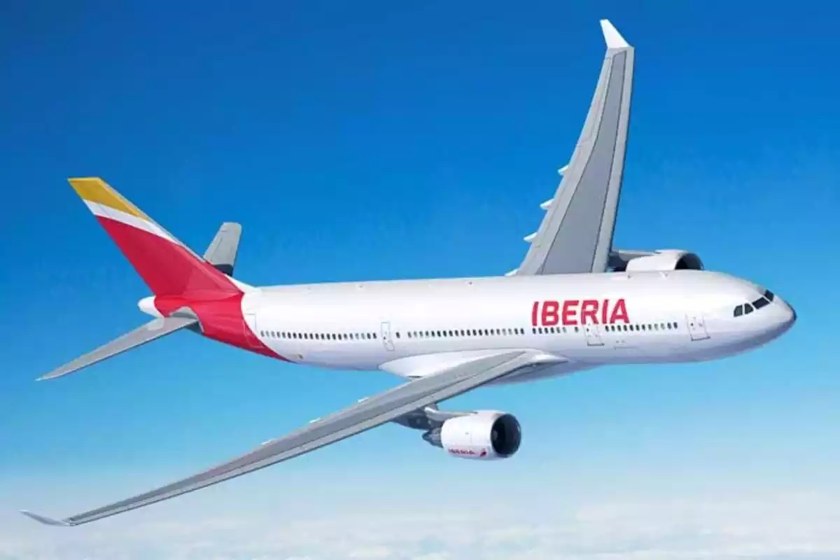 Avión de Iberia