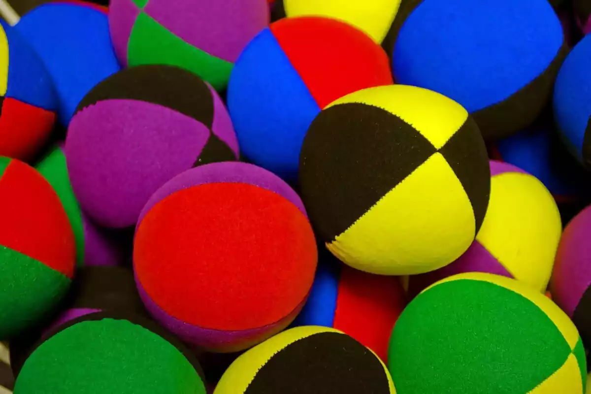 Pelotas de colores